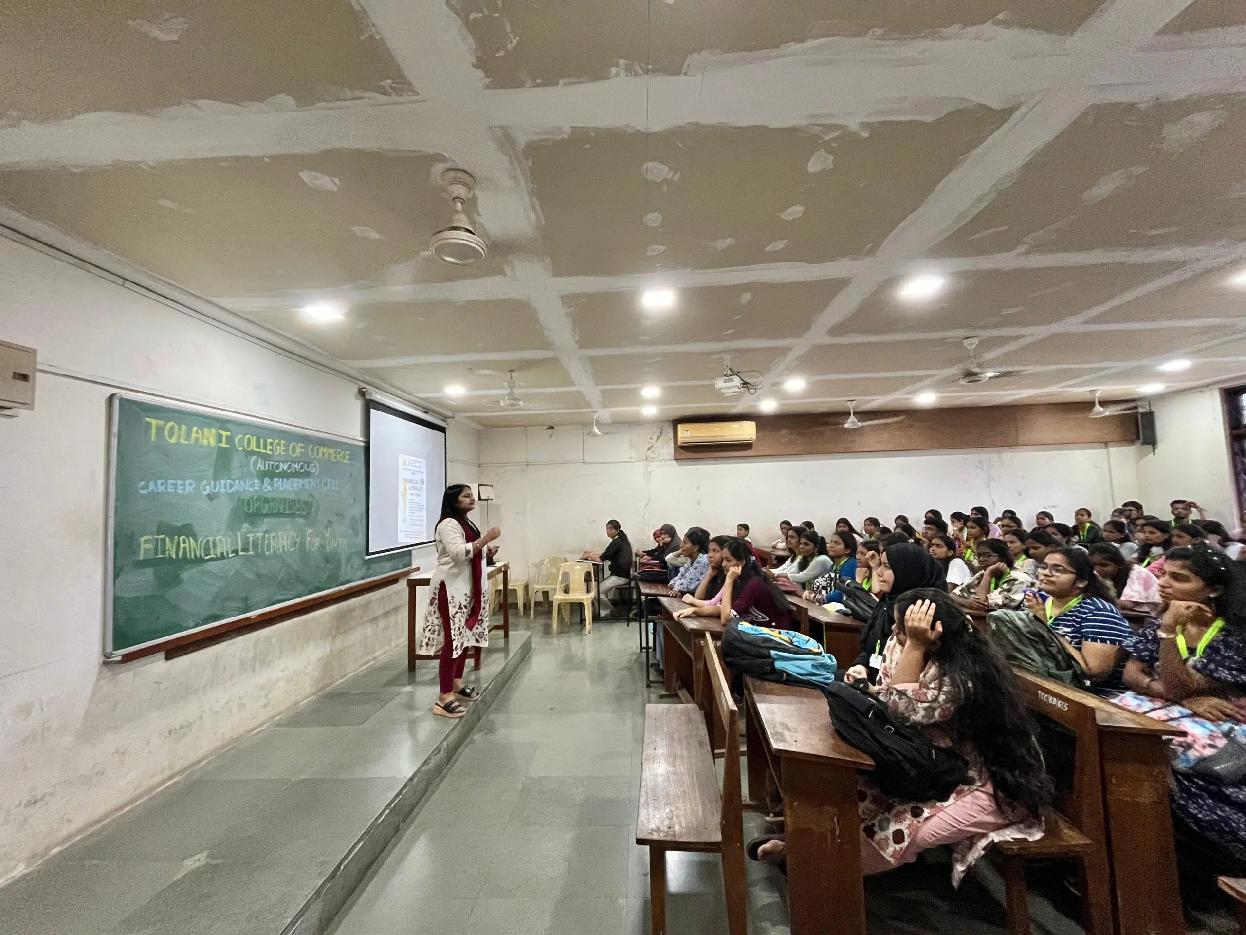 Career & Placement Cell Organized a Talk on Financial Literacy Talk held on July 14, 2025.