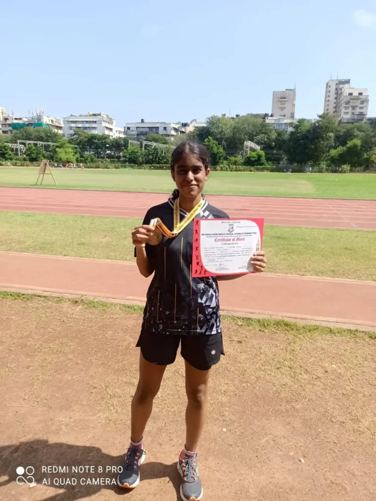 Bronze Medal in Athletic Competition