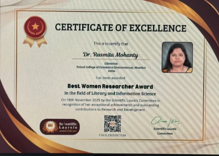 Dr. Rasmita Mohanty